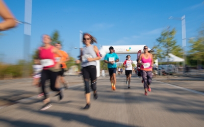 La sortida de la cursa ha estat esglaonada | Roger Benet